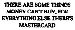 Mastercard Slogan